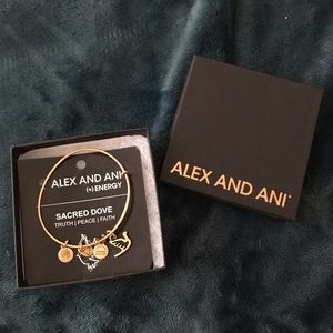 Alex and Ani sacred dove bracelet